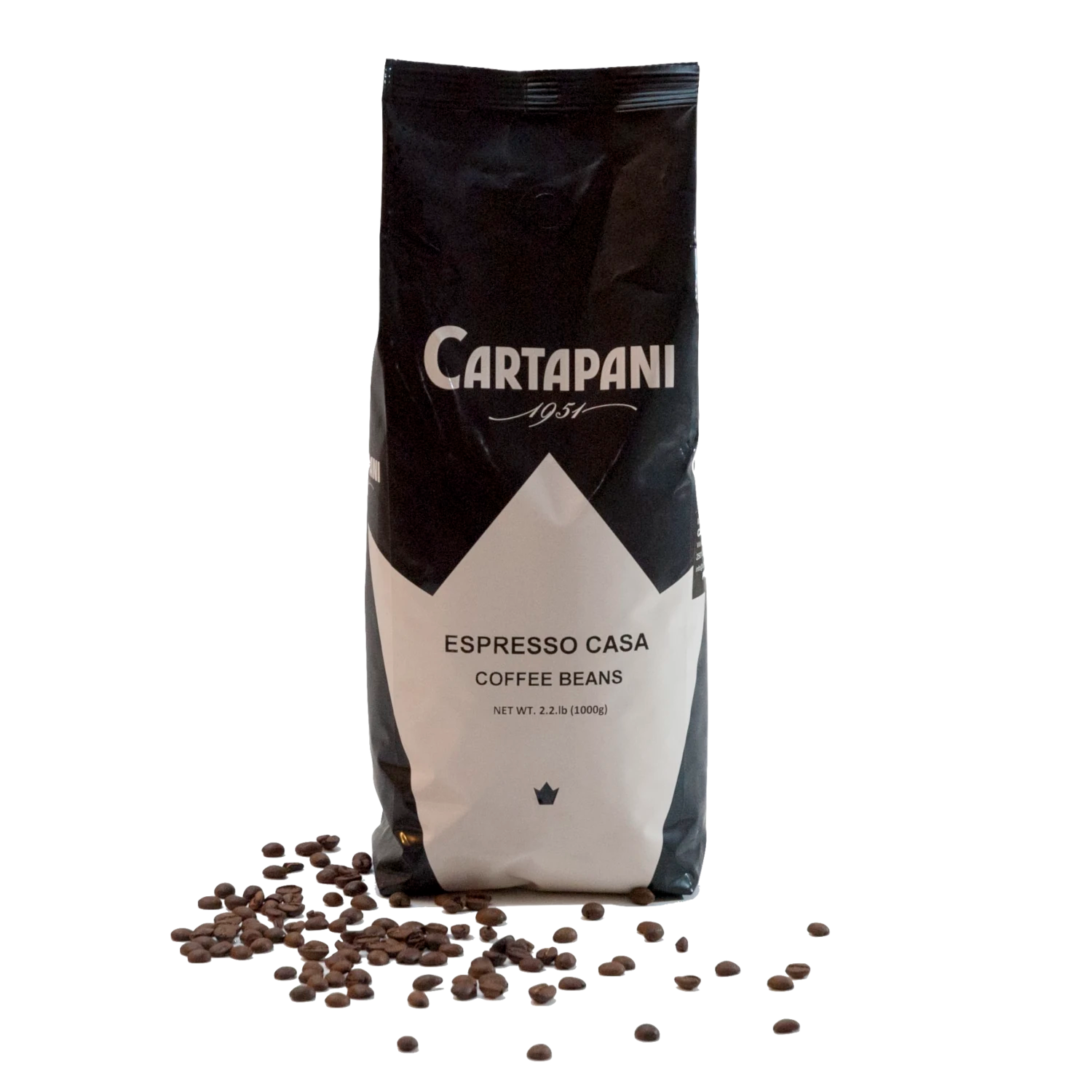 Front View Espresso Casa Whole Bean Coffee - Gaztronomy